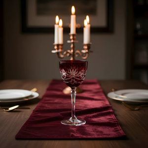 Vintage Cut Crystal Cocktail Glasses - Set Of 2
