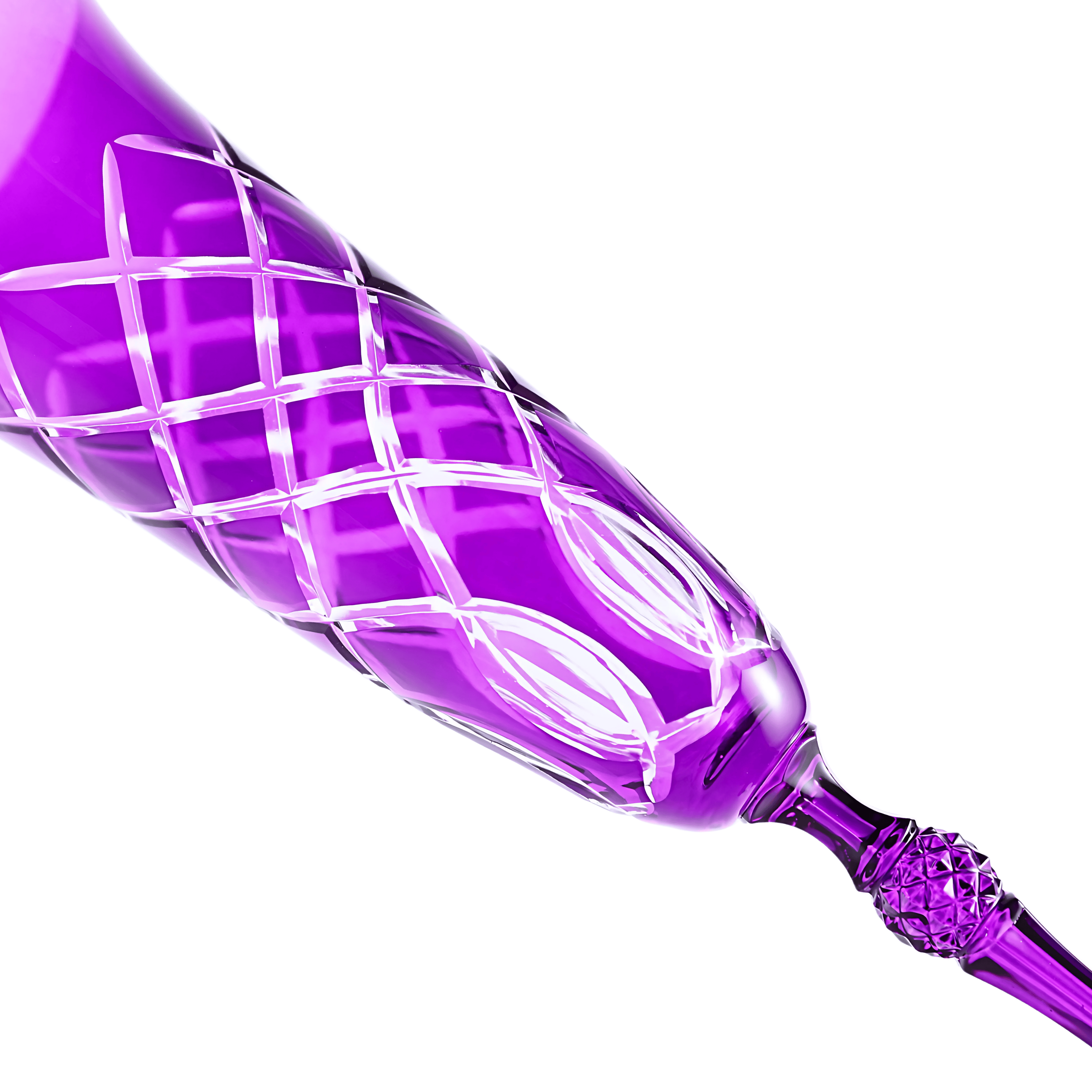 Heritage Champagne Flute - Set Of 2 - Margerie Crystal USA