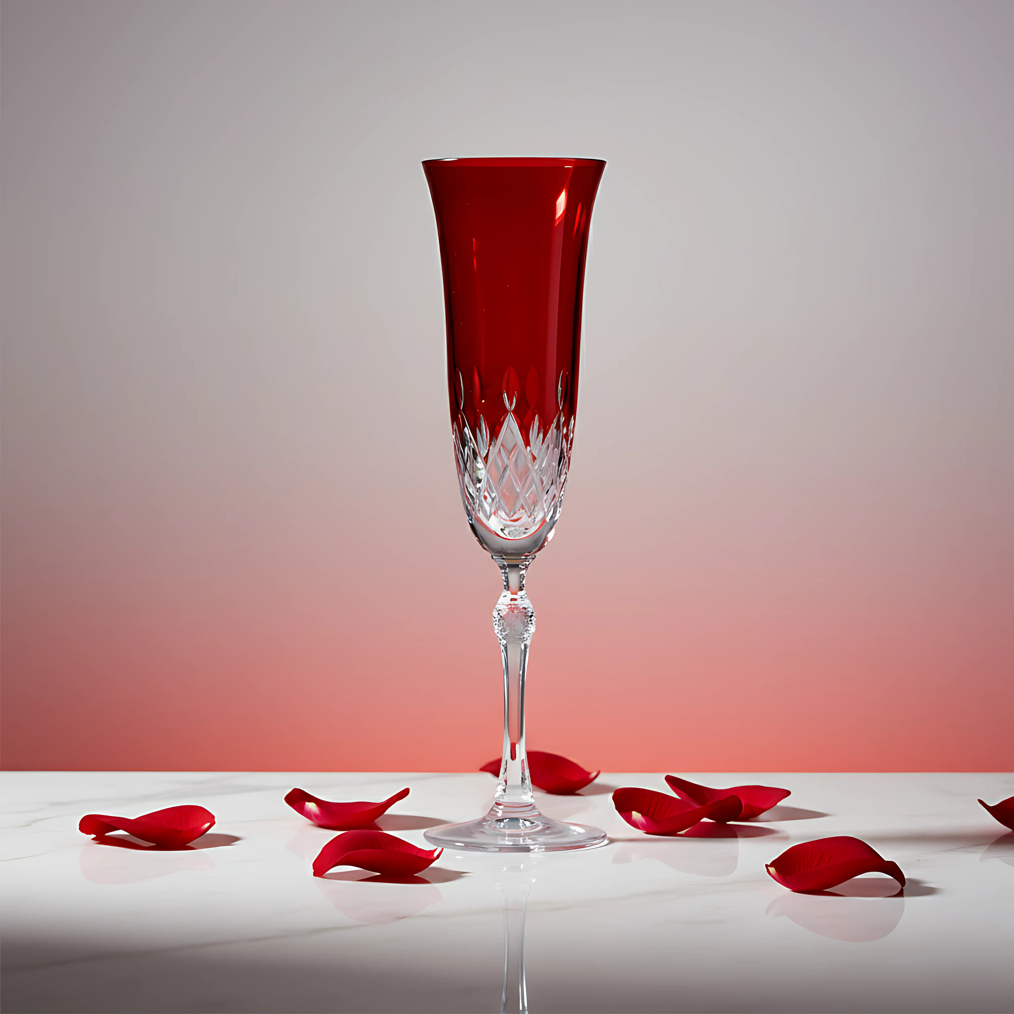 Aria Champagne Flute - Set Of 2 - Margerie Crystal USA