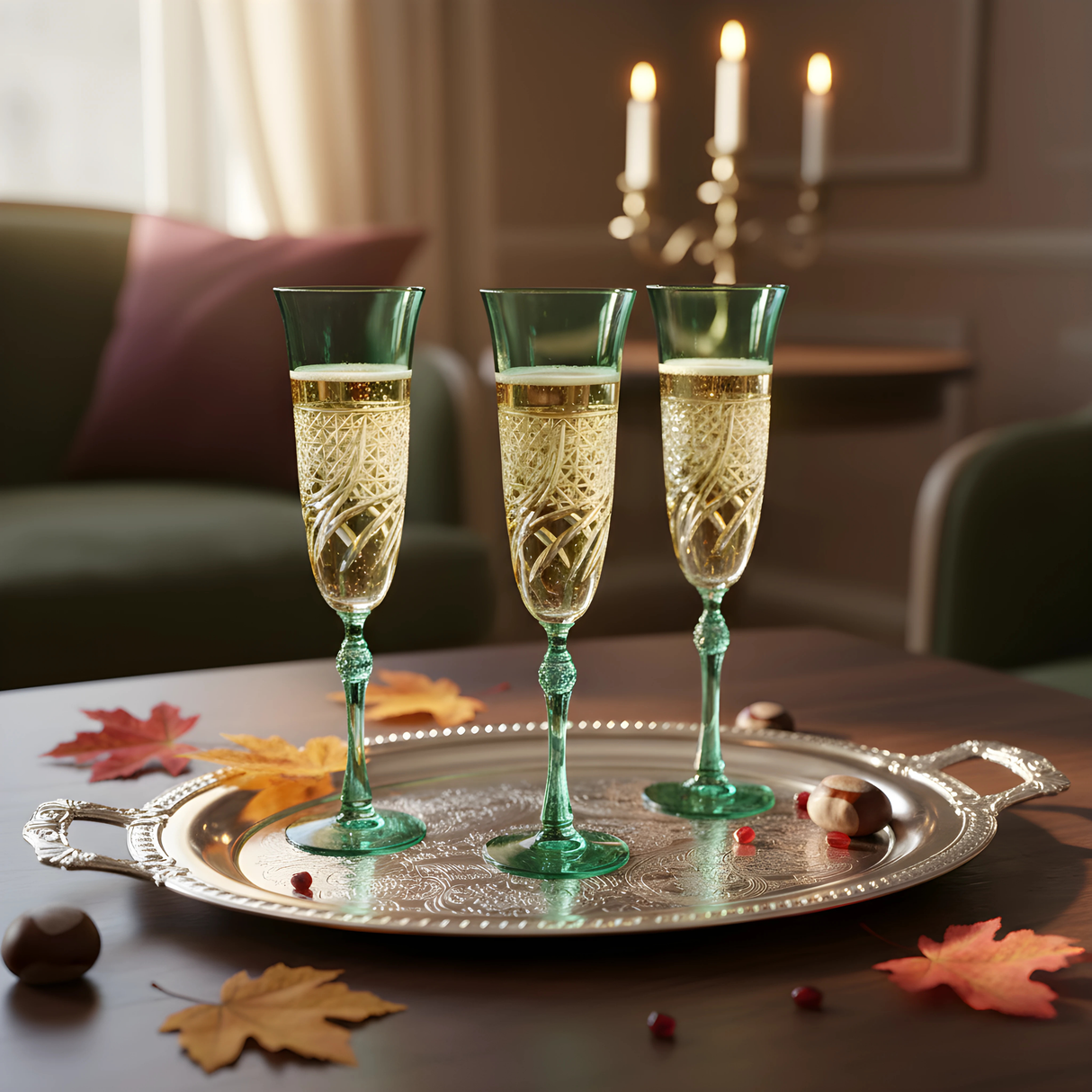 Aurora Champagne Flute - Set Of 2