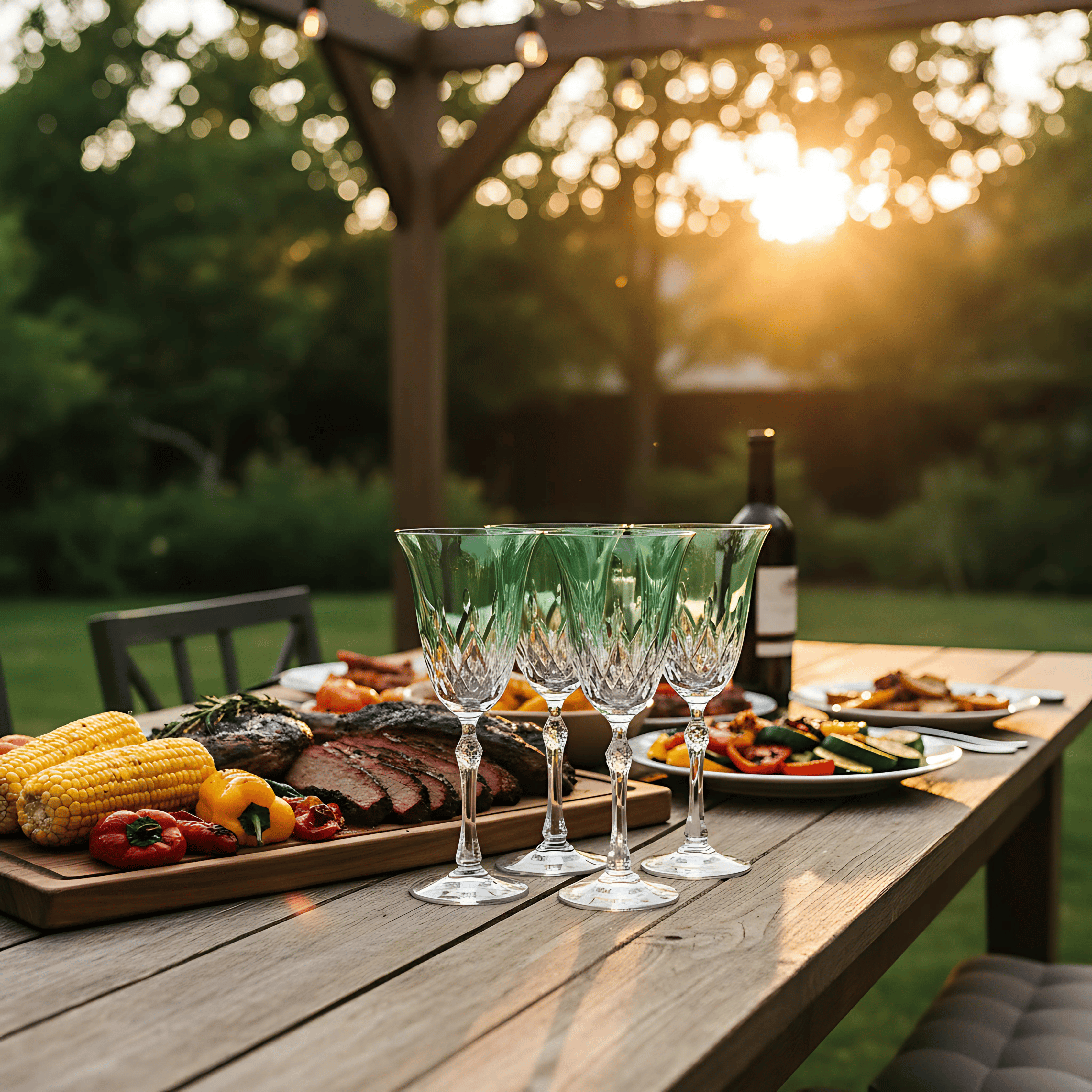 Aria Wine Glass - Set Of 2 - Margerie Crystal USA