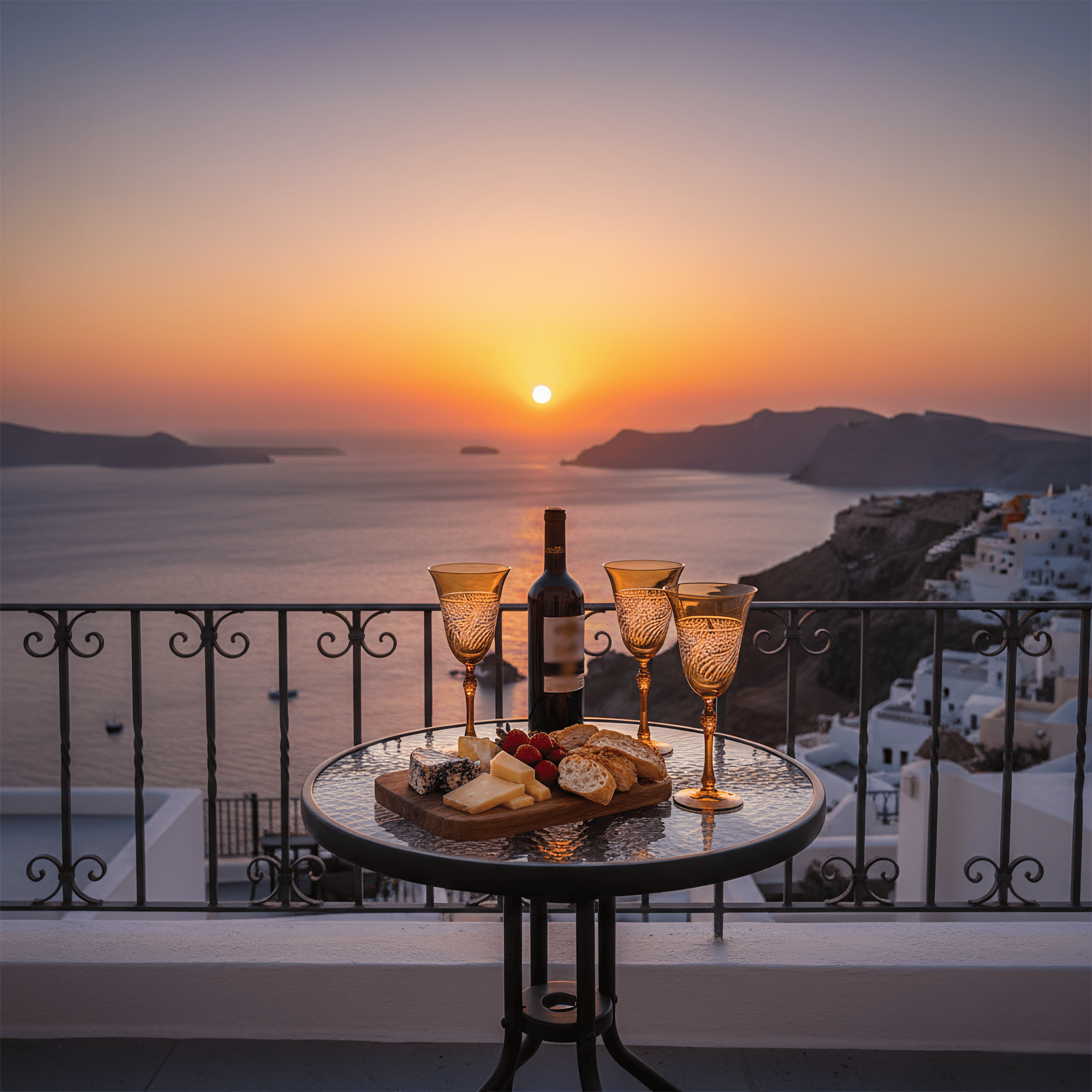 Aurora Wine Glass - Set Of 2 - Margerie Crystal USA