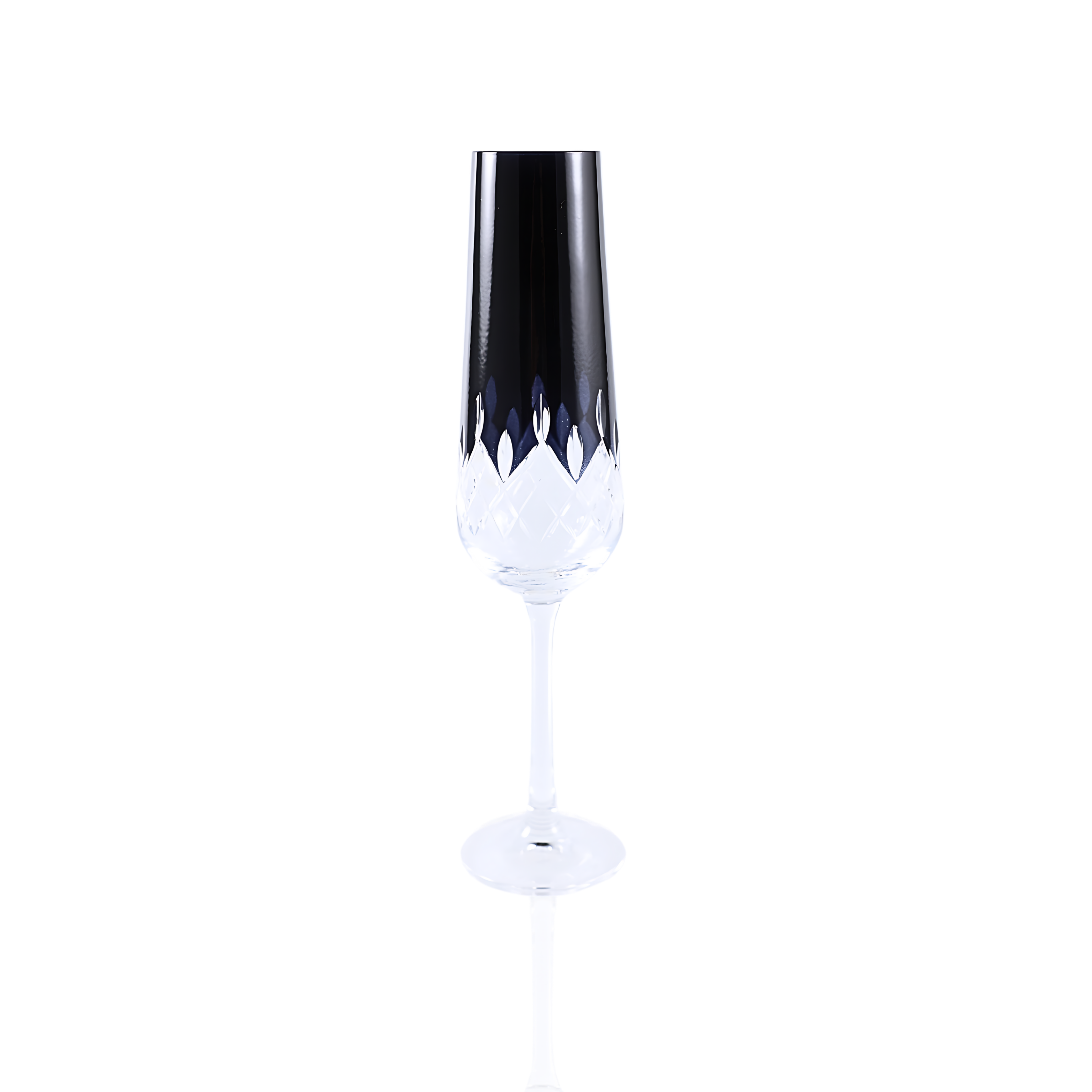 Aria Champagne Flute - Set Of 2 - Margerie Crystal USA