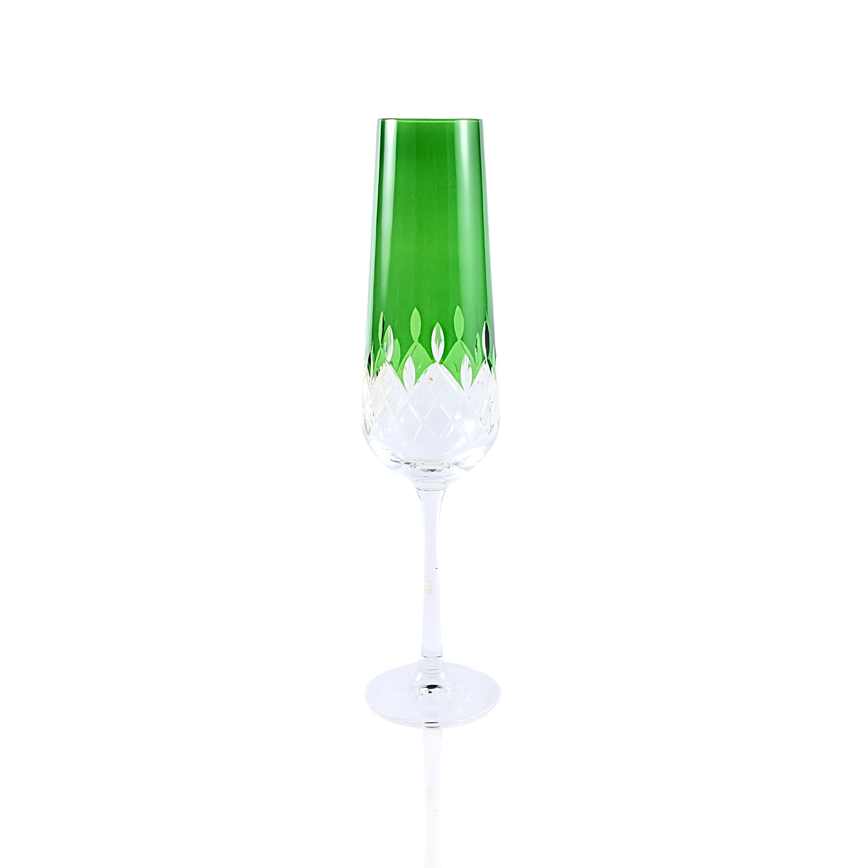 Aria Champagne Flute - Set Of 2 - Margerie Crystal USA