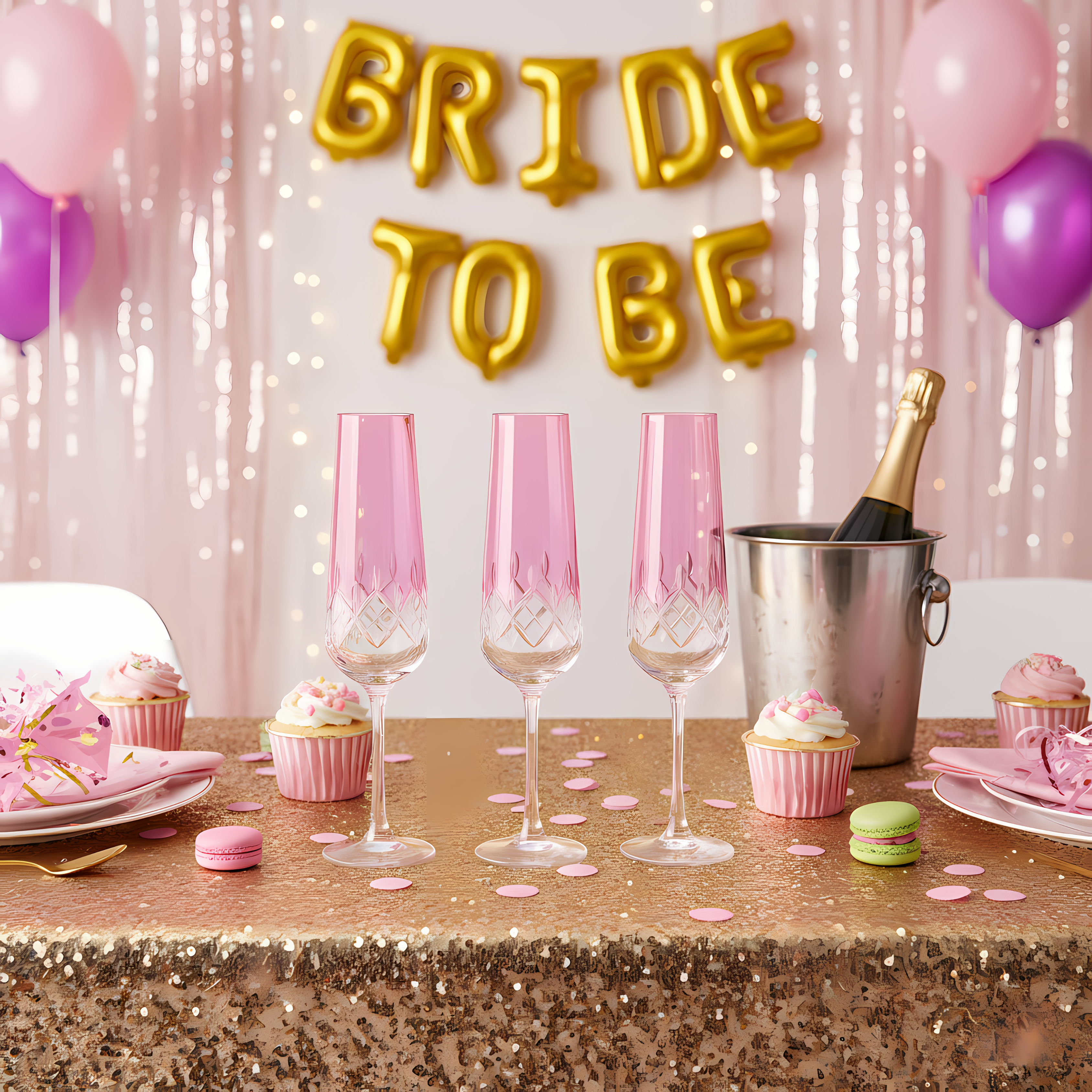 Aria Champagne Flute - Set Of 2 - Margerie Crystal USA