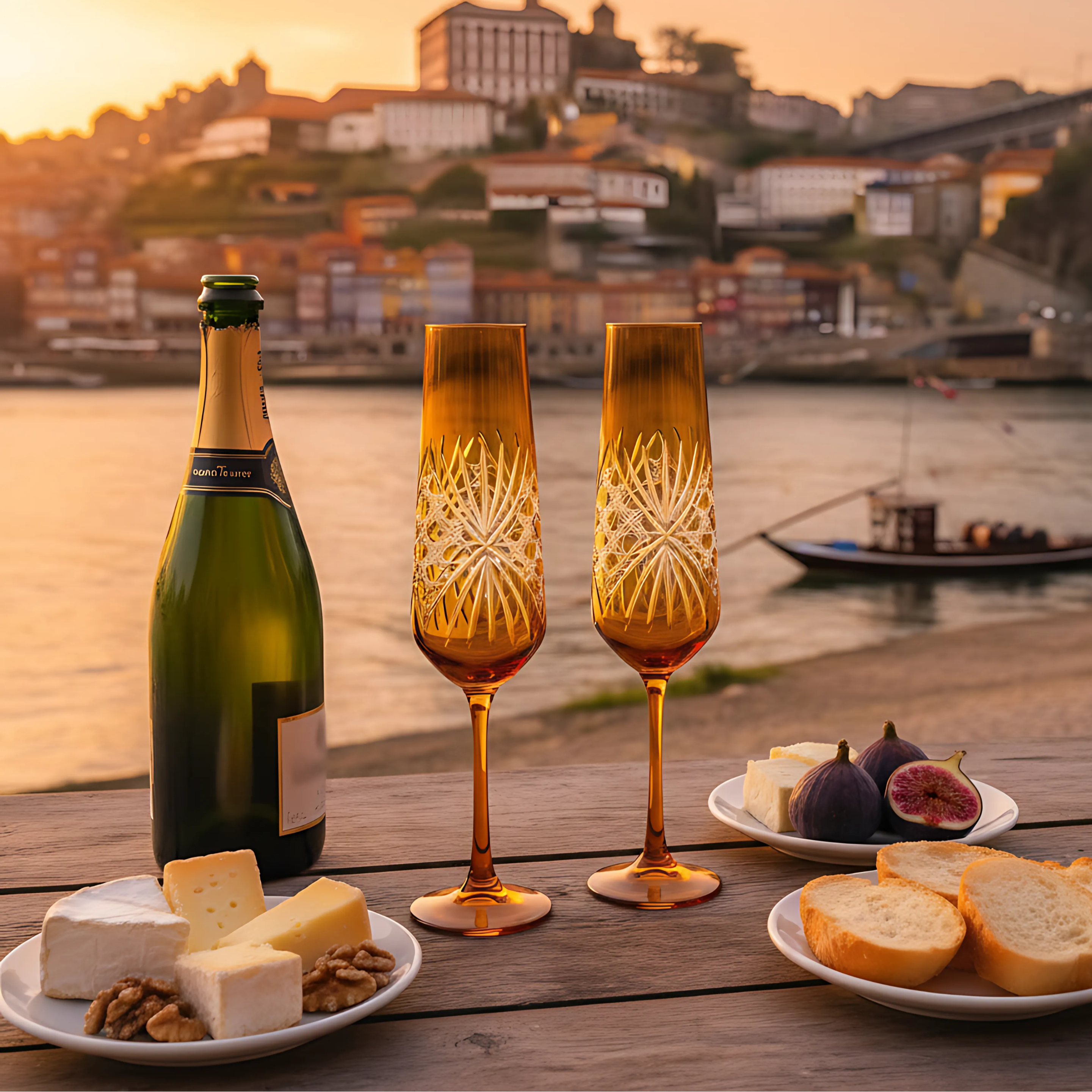 Éclat Champagne Flute - Set Of 2 - Margerie Crystal USA