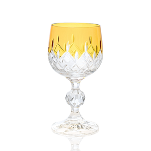 Aria Cut Crystal Wine Goblet - Set Of 2