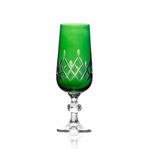 Aria Cut Crystal Champagne Flutes - Set Of 2