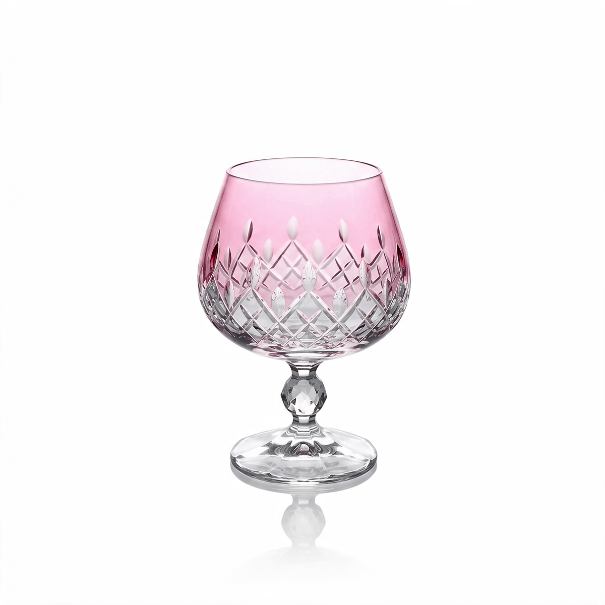 Aria geschliffenes Cognacglas