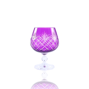 Ara Cut Crystal Cognac Glasses - Set Of 2
