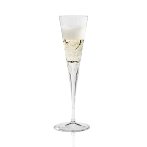 Victorian Cut Champagne Flutes - Set Of 2