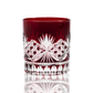 Victorian Cut Double Old Fashioned Glasses - Set Of 2