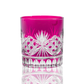 Victorian Cut Double Old Fashioned Glasses - Set Of 2