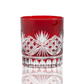 Victorian Cut Double Old Fashioned Glasses - Set Of 2