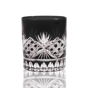 Victorian Cut Double Old Fashioned Glasses - Set Of 2