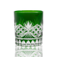 Victorian Cut Double Old Fashioned Glasses - Set Of 2