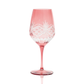 Victorian Cut Wine Stem Glasses - Set Of 2