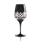 Victorian Cut Wine Stem Glasses - Set Of 2