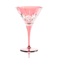 Victorian Cut Martini Glasses - Set Of 2