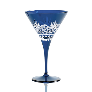 Victorian Cut Martini Glasses - Set Of 2