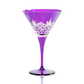 Victorian Cut Martini Glasses - Set Of 2