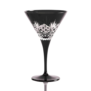 Victorian Cut Martini Glasses - Set Of 2