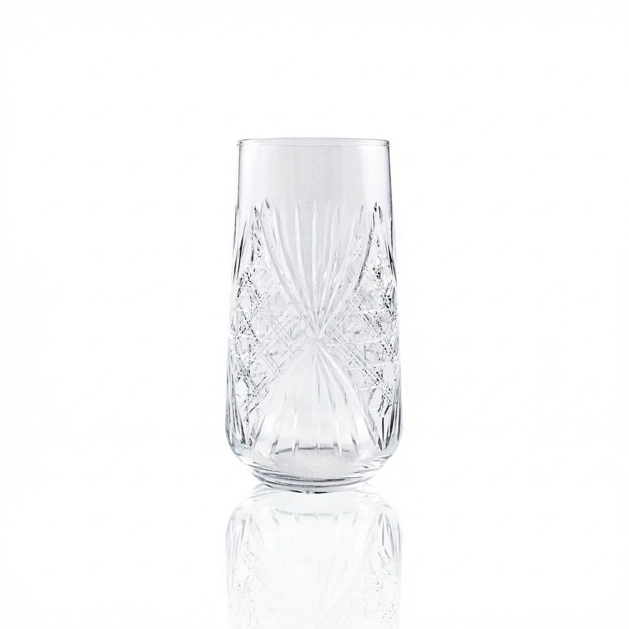 Éclat Highball Glass - Margerie Crystal USA