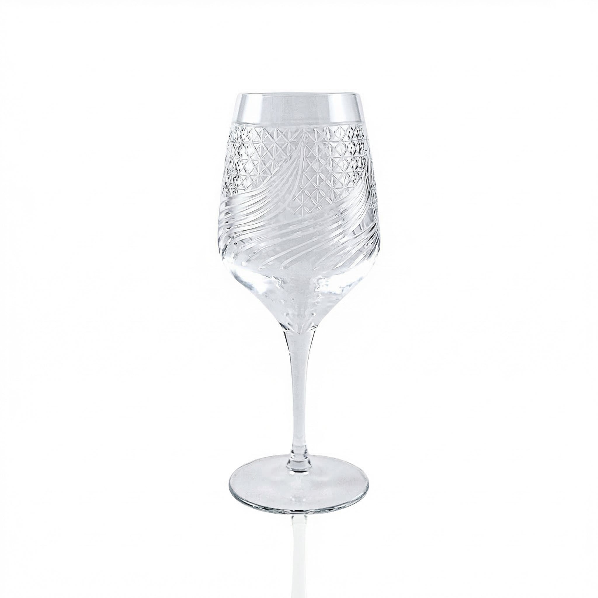 Aurora Wine Glass - Margerie Crystal USA