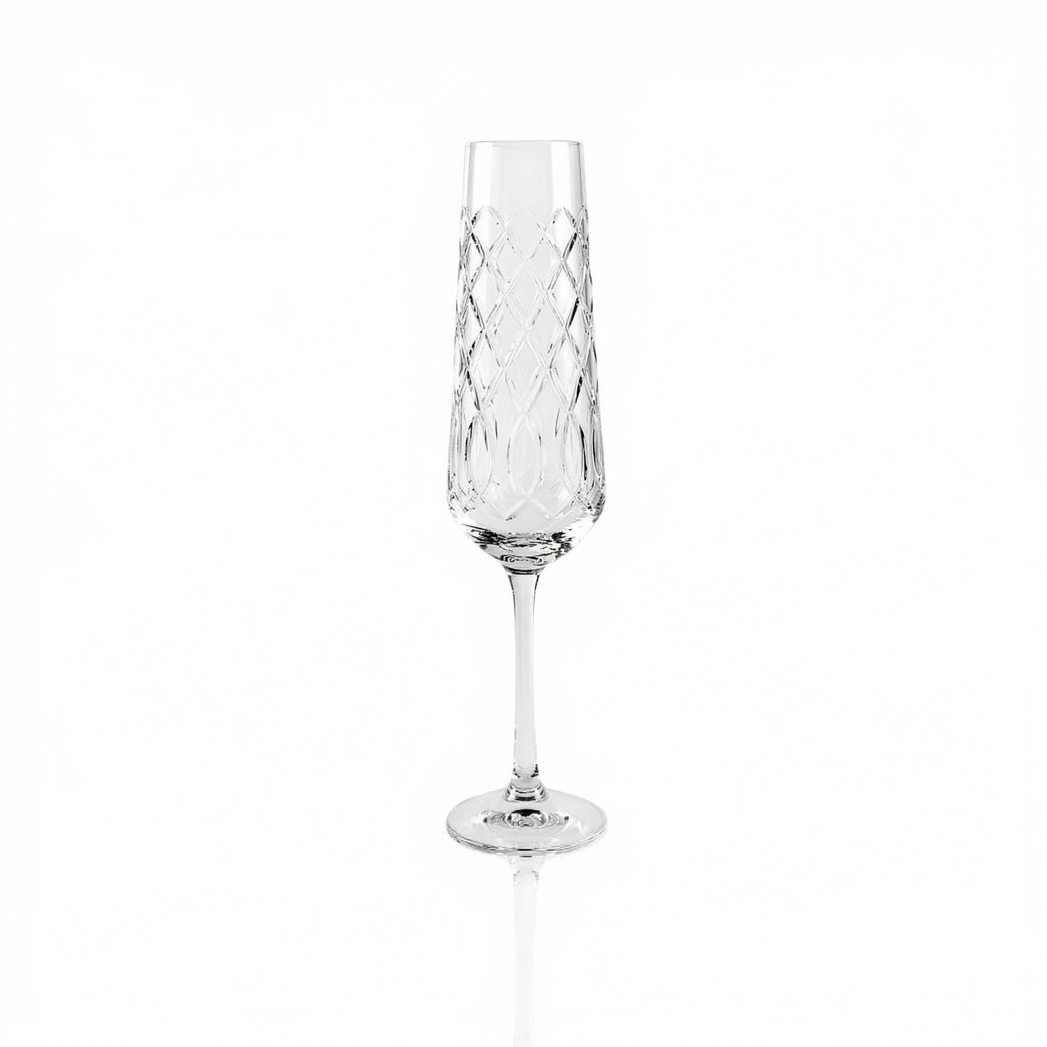 Heritage Champagne Flute - Margerie Crystal USA