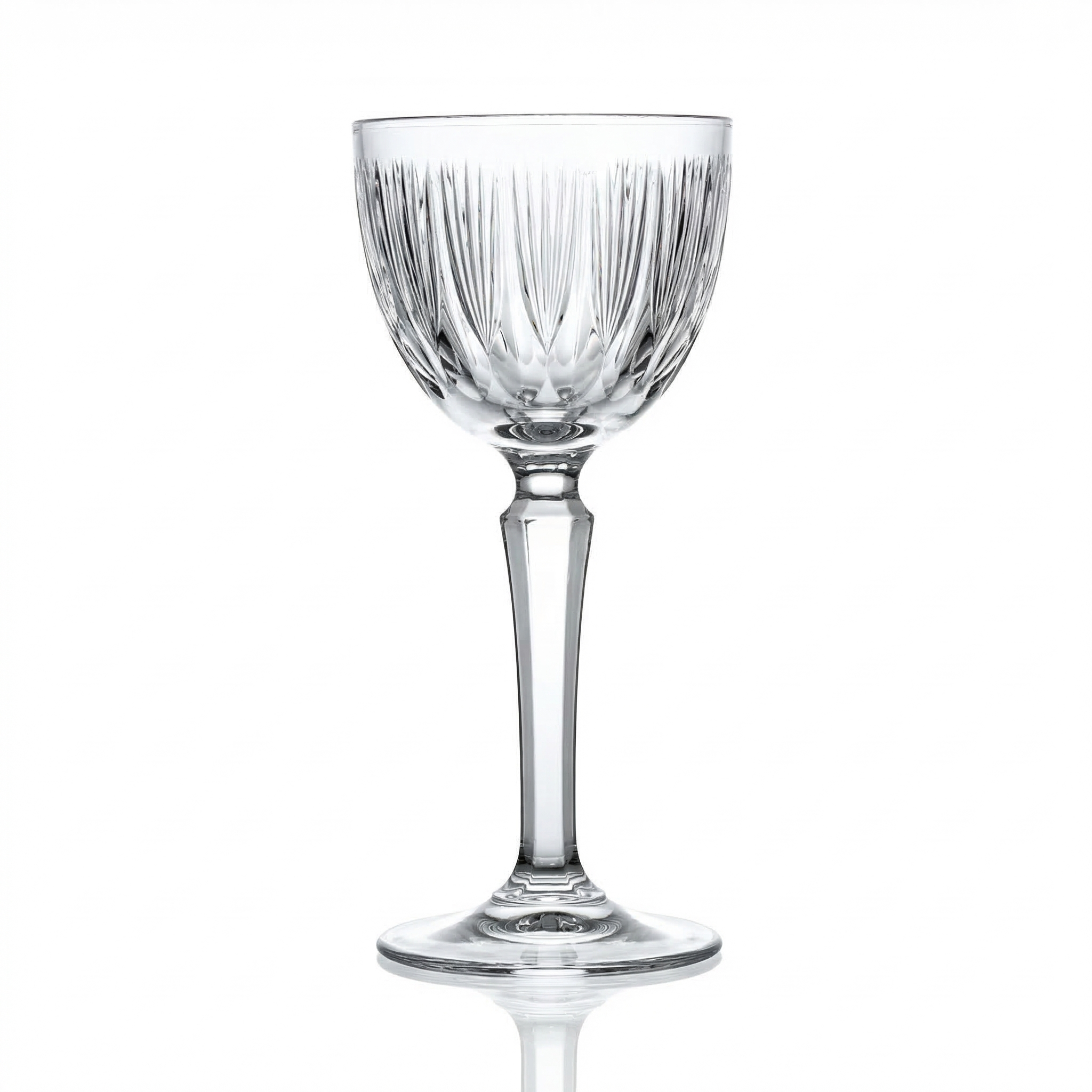 Grape Vintage Cut Crystal Cocktail Glass - Margerie Crystal USA