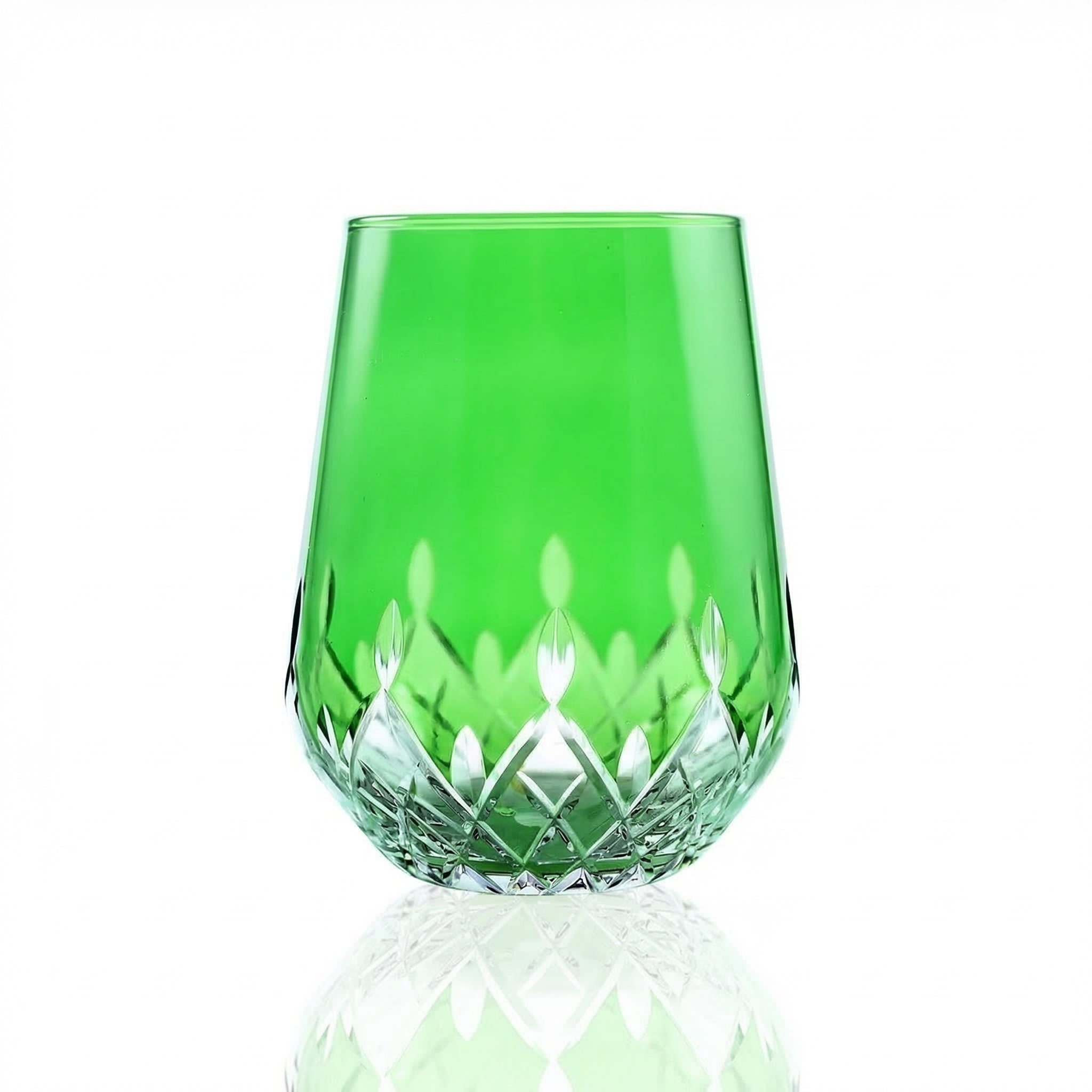 Aria Stemless Wine Glass - Margerie Crystal USA