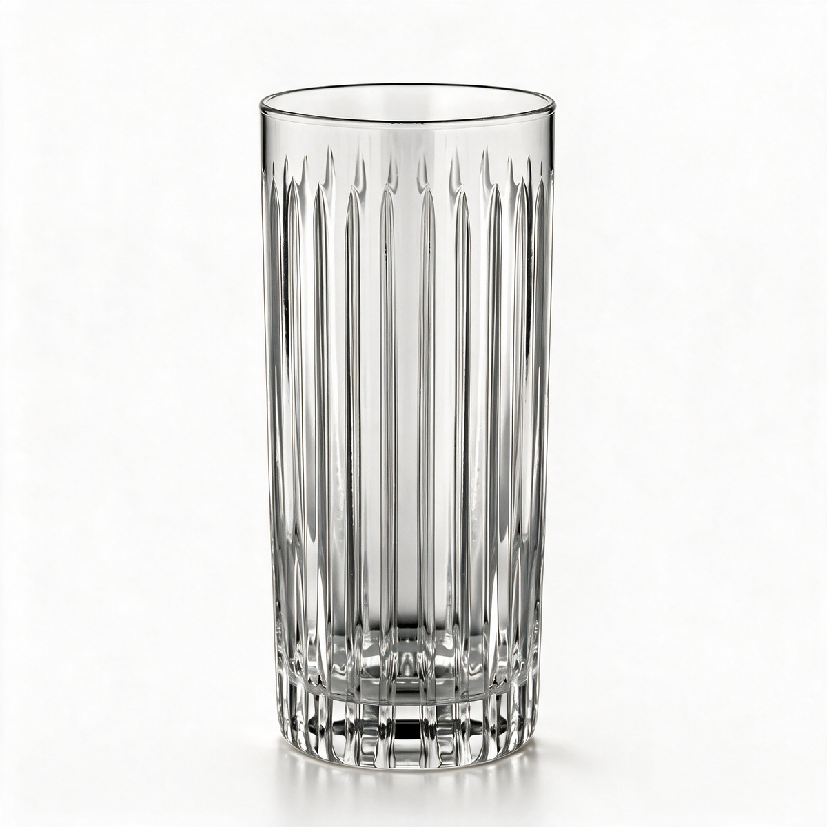 Verre long drink en cristallin taillé Stella