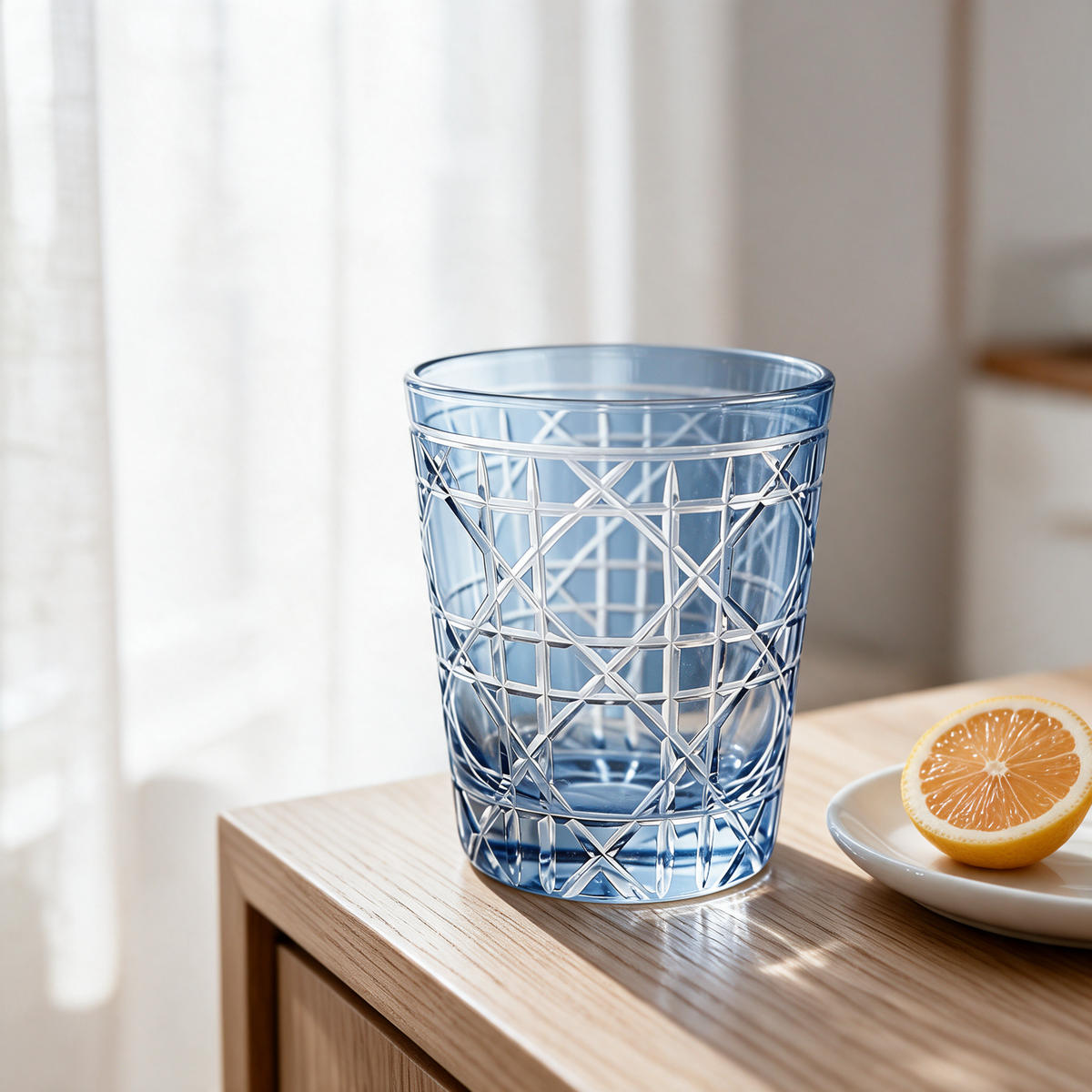 Gloria Cut Crystal Tumbler - Margerie Crystal USA