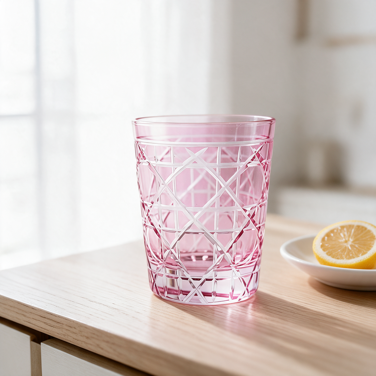 Gloria Cut Crystal Tumbler - Margerie Crystal USA