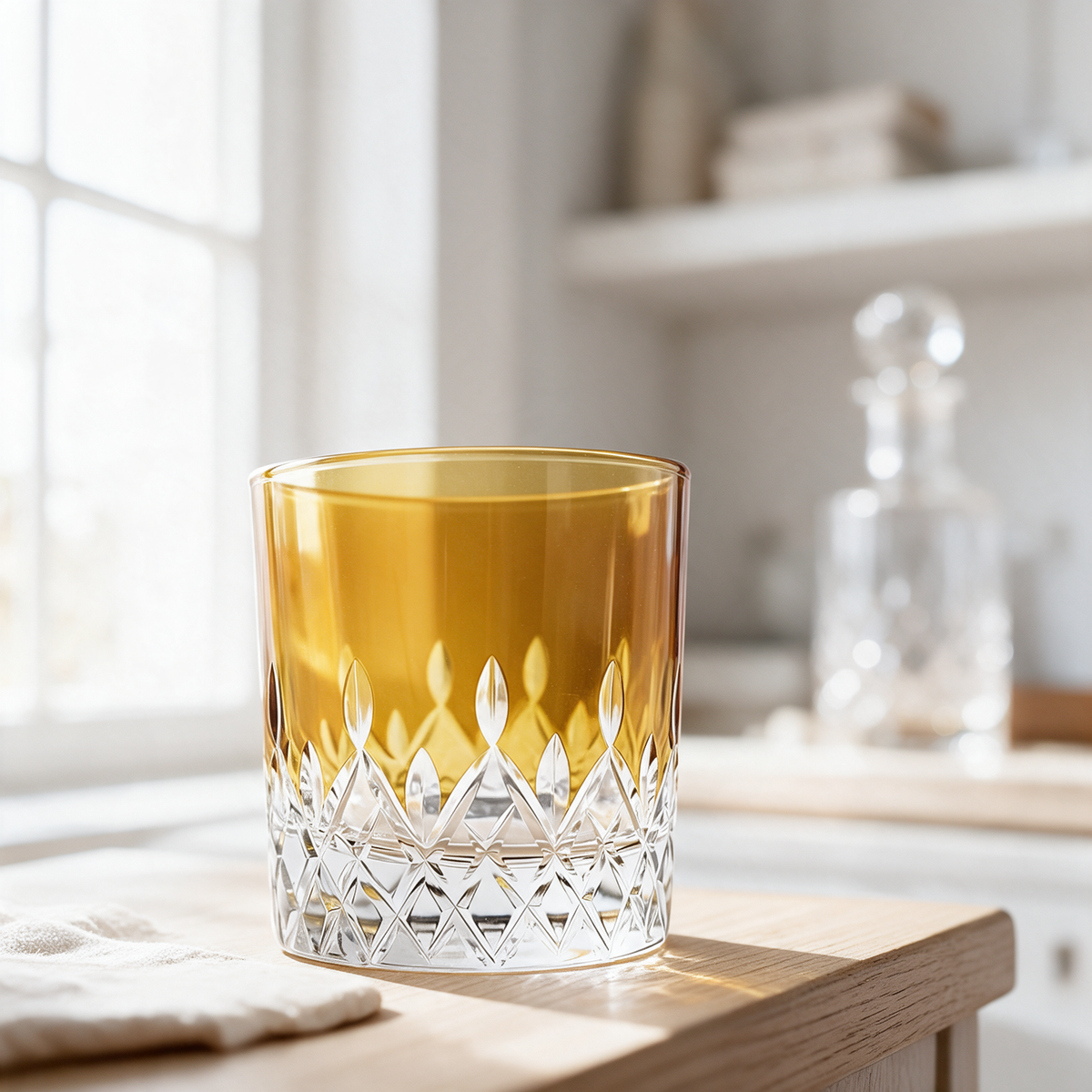 Aria Whiskey Glass - Margerie Crystal USA