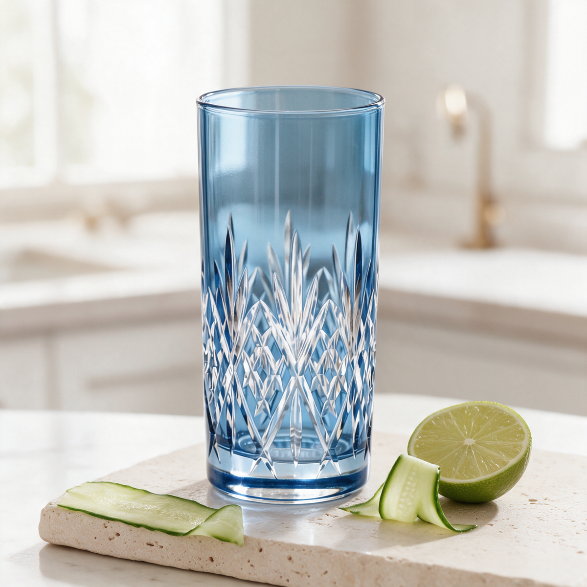 Linka Cut Crystal Highball Glass