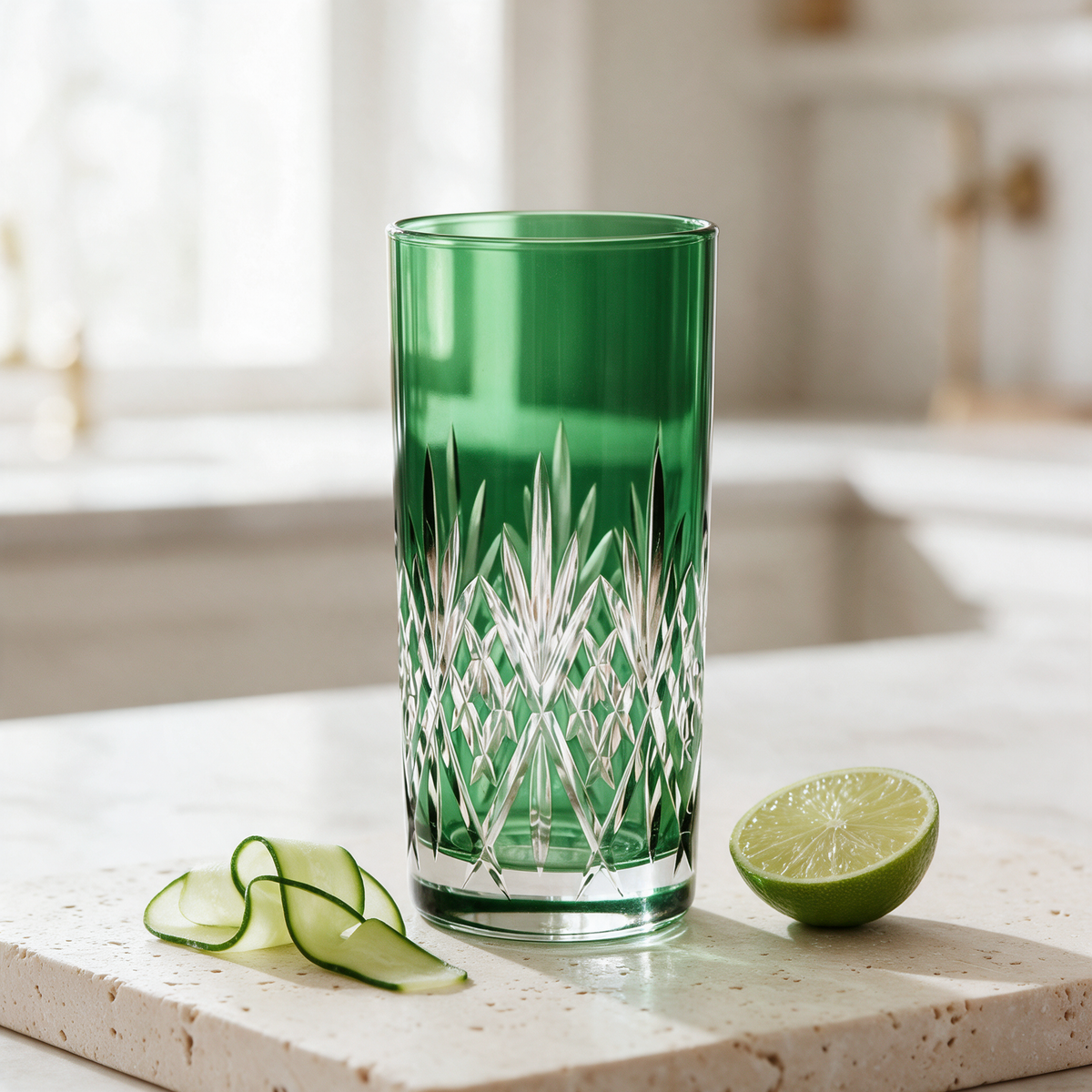 Linka Cut Crystal Highball Glass