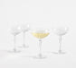 Antique Cut Coupe Glasses