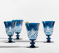 Antique Cut Glass Goblets