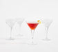 Antique Cut Martini Glasses