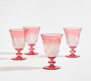 Antique Cut Glass Goblets