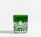 Antique Cut Double Old Fashioned Glasses