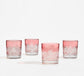 Antique Cut Double Old Fashioned Glasses